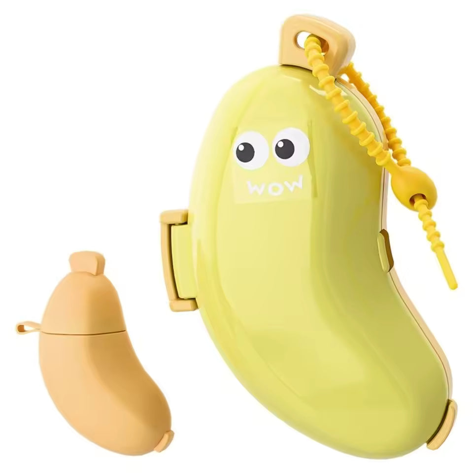 Estuche para cepillo de dientes de plátano