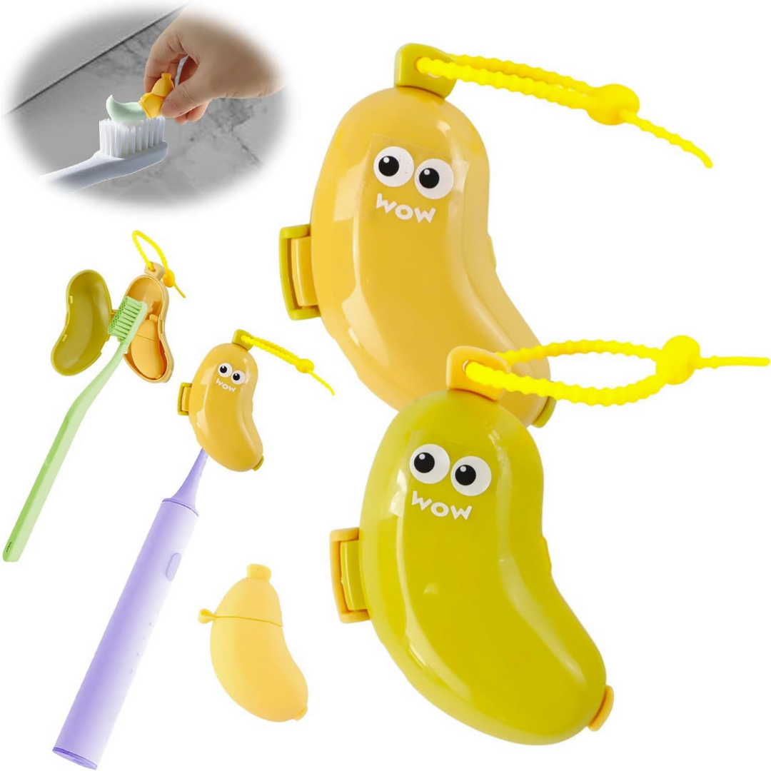 Estuche para cepillo de dientes de plátano